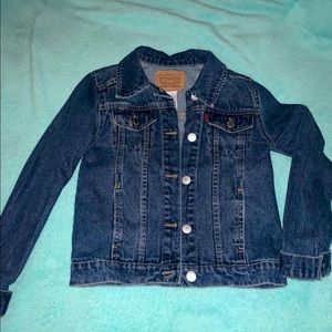 Little girl Levi’s Jean jacket
